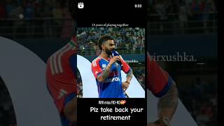 virat kohli emotional trending ytshorts trendingshorts viralshorts comedyshorts dance [upl. by Annaigroeg]