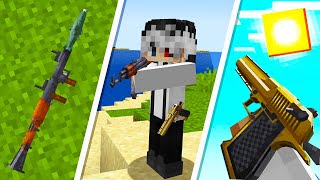 Minecraft Epic GUNS Mod Mod Showcase [upl. by Ultan]