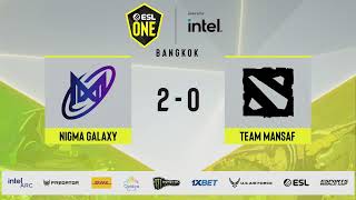 LIVE Nigma Galaxy vs Team mansaf  ESL One Bangkok 2024 MESWA Closed Qualifiers  Stream A [upl. by Mosi137]