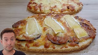 Recette simple et rapide de TARTINES SALÉES pour changer des Pizzas ou même idéal à l’Apéro [upl. by Bashemeth]