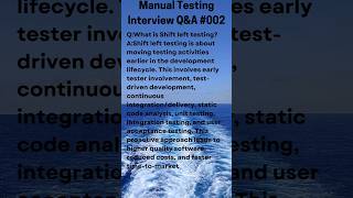 Manual Testing Interview Questions amp Answers 002 [upl. by Eicart]