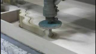 Waterjet Cutting Wood [upl. by Oleusnoc]