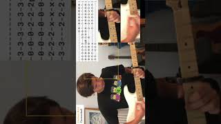 CANNONBALL Damien Rice Guitar Tutorial  Tab shorts guitar [upl. by Harri316]