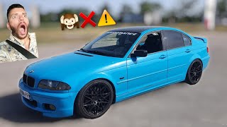 Bmw 330d E46 STAGE 2❗️ELLE MA LAISSÉ CONDUIRE ⚠️ JAI FAIT FUMER LES PNEUS 😱 [upl. by Cristal259]