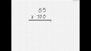 Multiplicar por números seguidos de ceroMultiplicar por un número seguido de cerosMatematica [upl. by Sirahc747]