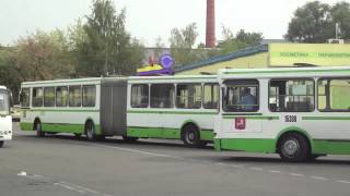 Автобусы в Москве 20092012 Buses of Moscow Russia [upl. by Ociram]