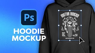 How to Make a Black Hoodie Mockup in Photoshop [upl. by Aohsoj686]