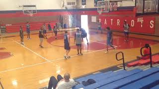 DeMatha Basketball Finishing Drill [upl. by Anilok]