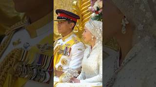 Bruneis Prince Abdul Mateen marries commoner fiancee Anisha Rosnah in royal wedding [upl. by Nanahs]