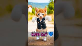 Cute Cat🥰🐾🎉shorts catvideos cat catlover [upl. by Suirtimid]