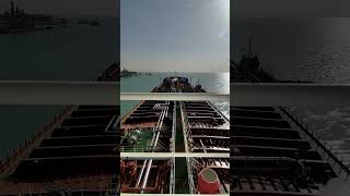 berthing tanker ship wind speed 25knot sea pilotage tugboat maritimepilot boat seamans [upl. by Heisser]