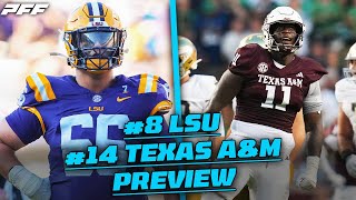 LSU vs Texas AampM Preview and Prediction  PFF [upl. by Devehcoy]