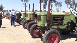 California Antique Farm Equipment Show 2016 part 1 [upl. by Nnylaf]