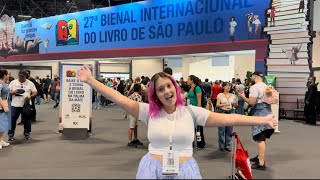 VLOG BIENAL DO LIVRO DE SP  SHOW DO THE WEEKEND  Revelando Livros [upl. by Haile]