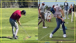 PGA Winner  Joaquin Niemann Athletic Swing Motion [upl. by Yeldar190]