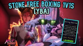 YBA Stone Free Boxing 1v1s [upl. by Anitsirhcairam]