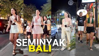 Seminyak After Dark Experience Balis Vibrant Weekend Nightlife [upl. by Ocinom]