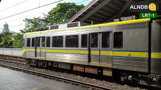 LRT1 2nd Generation Hyundai Adtranz December 2022 Trainspotting Compilation Part1 [upl. by Osbourne296]