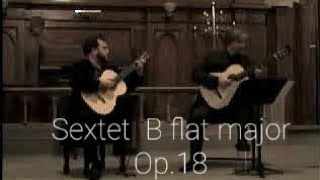 David Franzen Andrew Zohn Brahms Sextet B flat major Op18 [upl. by Lynsey]