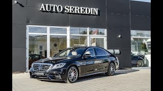 MERCEDESBENZ S 63 AMG LANG 4MATIC W222 DRIVERS PACK BEST CARs FROM AUTO SEREDIN GERMANY [upl. by Ayatal]