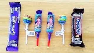 asmr satisfying video unpacking lollipops candy unboxing chocolate candy asmr unpackin [upl. by Ahsyen]