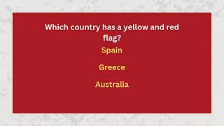 Guess the Country By Flag Colors  Mental Quizzify [upl. by Hildick]