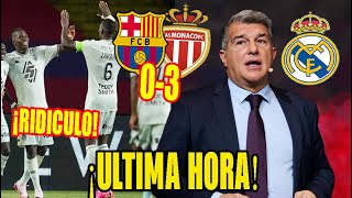 ¡LA NUEVA ERA ¡EL MONACO HUMILLA AL BARCELONA ¡IMAGENES  NOTICIAS DEL REAL MADRID HOY [upl. by Lenhart765]