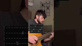 How to play waves By Mr Probz guitar violão guitarlesson tutorial guitarcover waves pop [upl. by Ahsiryt]