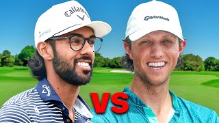 Akshay Bhatia Vs Grant Horvat Stroke Play [upl. by Efron]