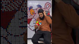 Bhupendra Jogi solving a Rubik’s Cube 🫨 [upl. by Cybill]