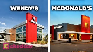 Why All Fast Food Chains Look The Same Today  Cheddar Explains [upl. by Swehttam]