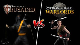 Which ASSASSIN is better  Stronghold Warlords vs Stronghold Crusader [upl. by Budge]