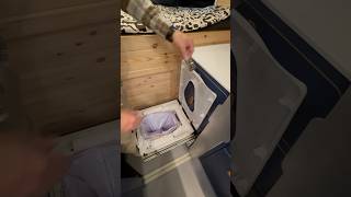 Compact Vehicle Toilet System Hides Away amp Seals Bag campervans campervantour vanlife [upl. by Midian153]