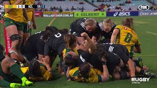 First Test Wallaroos vs Black Ferns [upl. by Alleuqcaj]