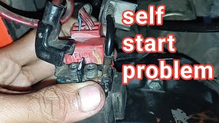 Self Start Problem in Bike [upl. by Emmet380]