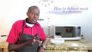 How to Defrost Meat using a Microwave OvenHD [upl. by Amol]