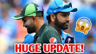 HUGE UPDATE on India Vs Pakistan Match in LAHORE 😱 IND vs PAK Champions Trophy Cricket News [upl. by Selrahcnhoj]