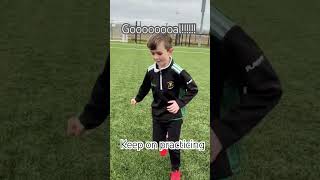 Love football Love practicing new skills football soccer ronaldo shorts goals viralvideo [upl. by Roid323]