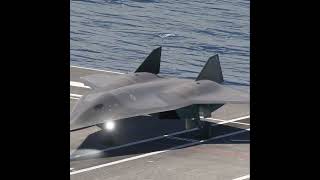 World Fastest Hypersonic Top Gun Darkstar take off from the aircraft carrier [upl. by Sirc111]