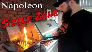 Napoleon Sizzle Zone  Infrared Sear Station Test [upl. by Sev]