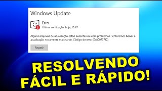 CORRIGINDO erro Windows Update 22h2 0x80073712 [upl. by Pry475]