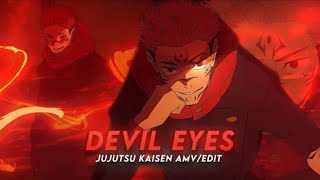 devil eyes 🔥  sukuna vs jogo  jujustu kaisen 4k [upl. by Giza]