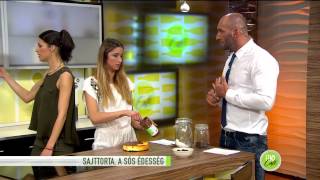 Ínycsiklandó New Yorki sajttorta  20150423  tv2hufem3cafe [upl. by Anatol]