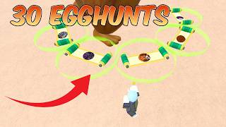 HERES WHAT I GOT WITH 30 EGG HUNTS  The Hunt Event  Shindo Life [upl. by Paulita]