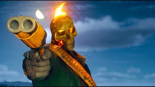 RDR2 Ghost Rider demonstration skin outfit mod [upl. by Niram249]