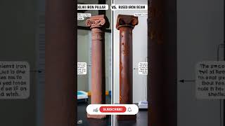 The Ancient Iron Pillar That Defies Rust 🏛️✨  Delhi Iron Pillar Mystery ai [upl. by Aeduj]