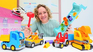 Nicoles Spielzeug Kindergarten Tolle Spielzeugautos Lehrreiches Video für Kinder [upl. by Shira833]