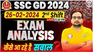 SSC GD 2024 Exam Answer Key  SSC GD 26 Feb 2nd Shift Exam Analysis SSC GD 2024 Paper Solution [upl. by Yecaw]