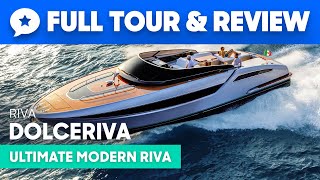 Riva Dolceriva Yacht Tour amp Review  YachtBuyer [upl. by Doersten299]