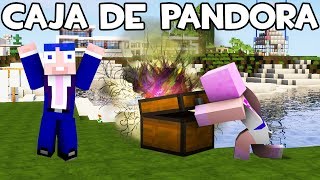 LA CAJA DE PANDORA EN MINECRAFT🌪📦😱¡OTRO DESASTRE NATURAL MÁS EN NUESTRO MUNDO ¿QUÉ OCURRIRÁ [upl. by Llehsram]